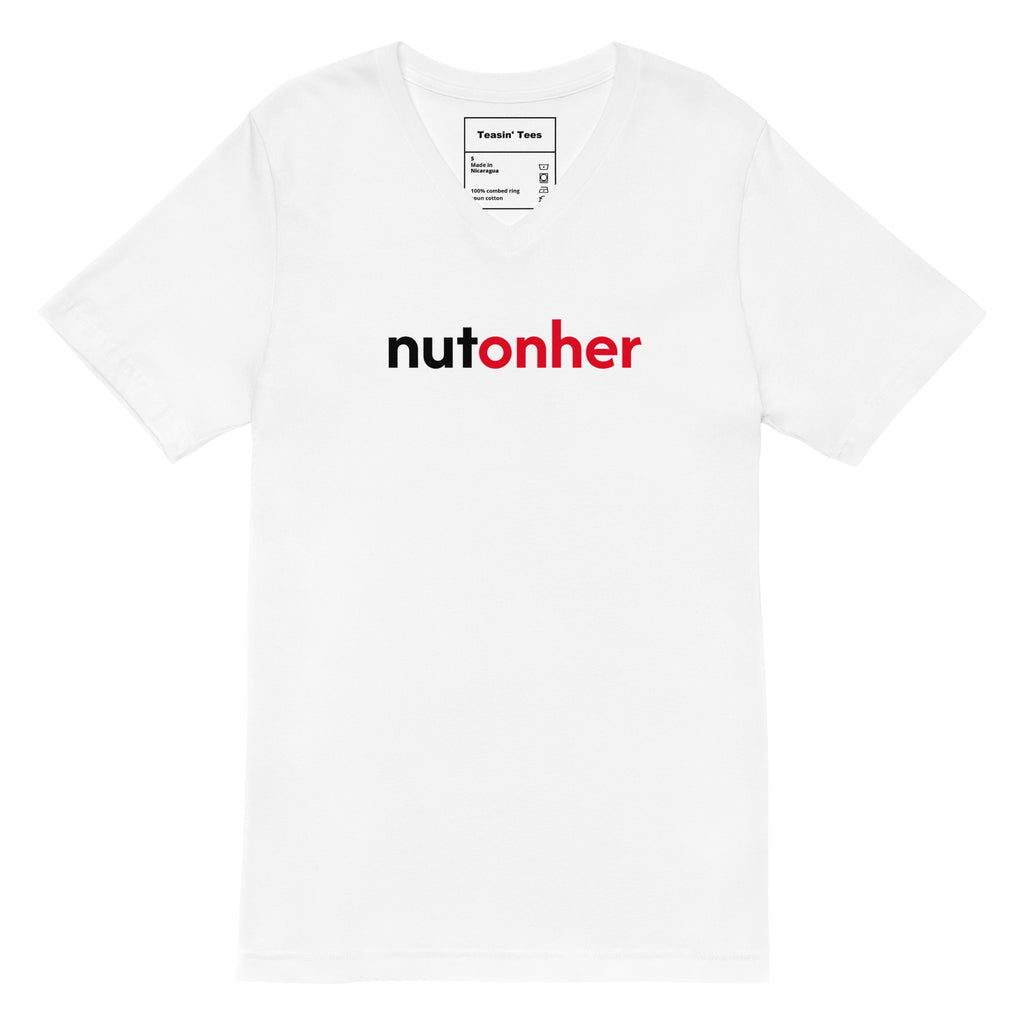 "NutonHer" VNeck