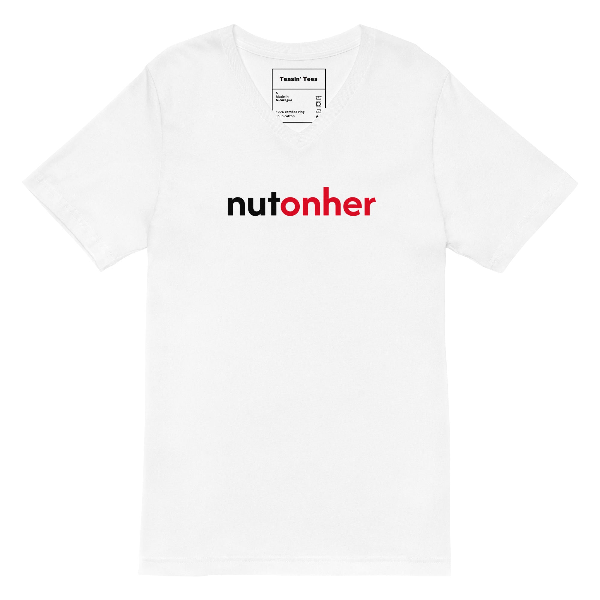 "NutonHer" VNeck