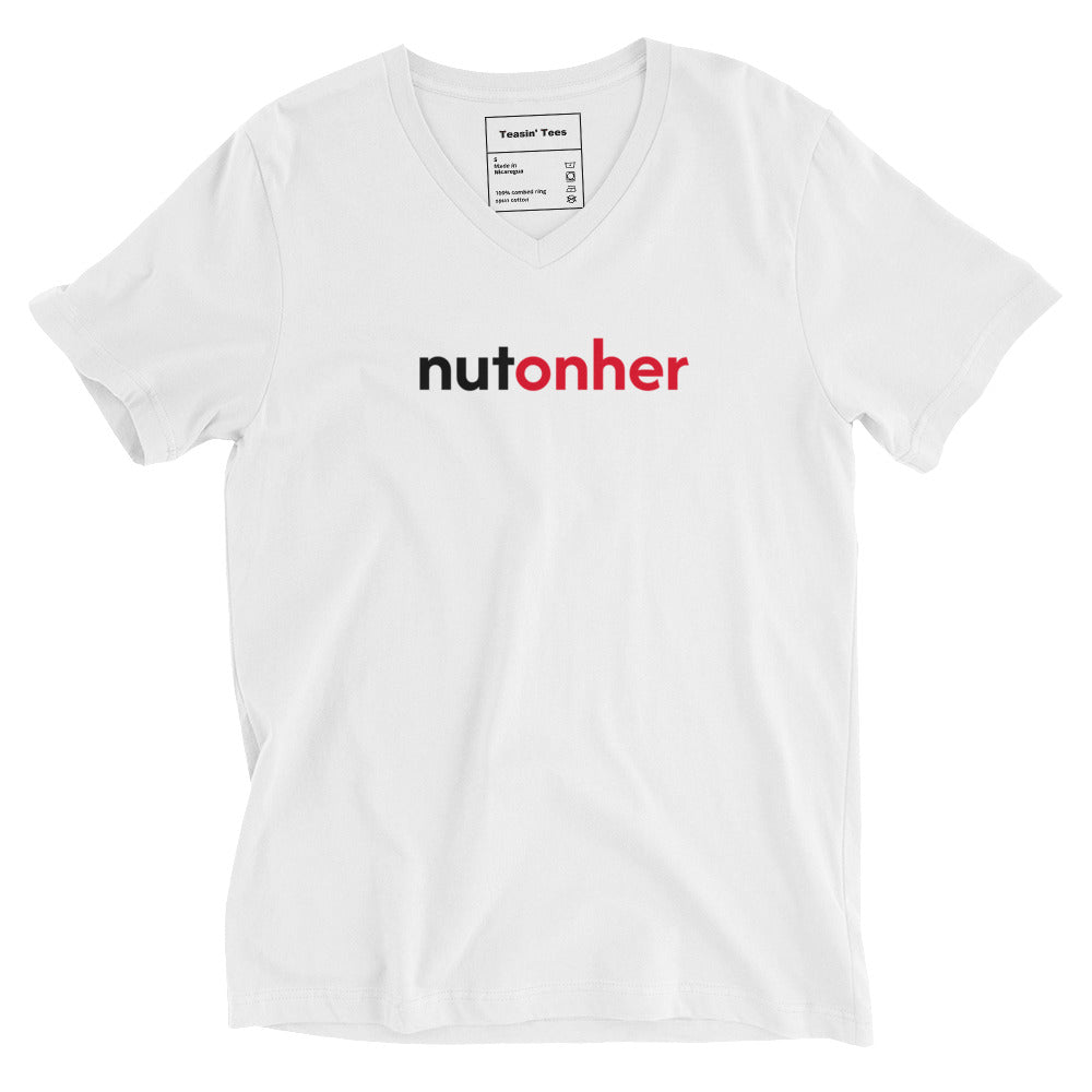 "NutonHer" VNeck
