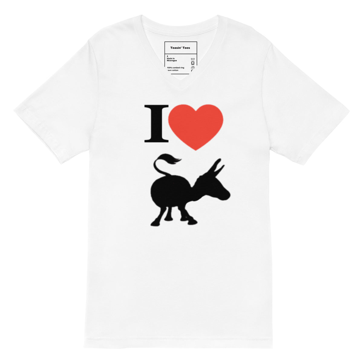 The Donkey Lover VNeck