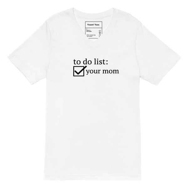 Teasin' Tees To do List VNeck