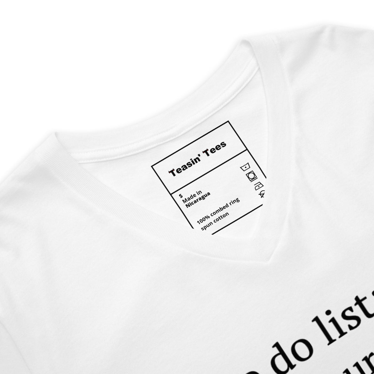 Teasin' Tees To do List VNeck