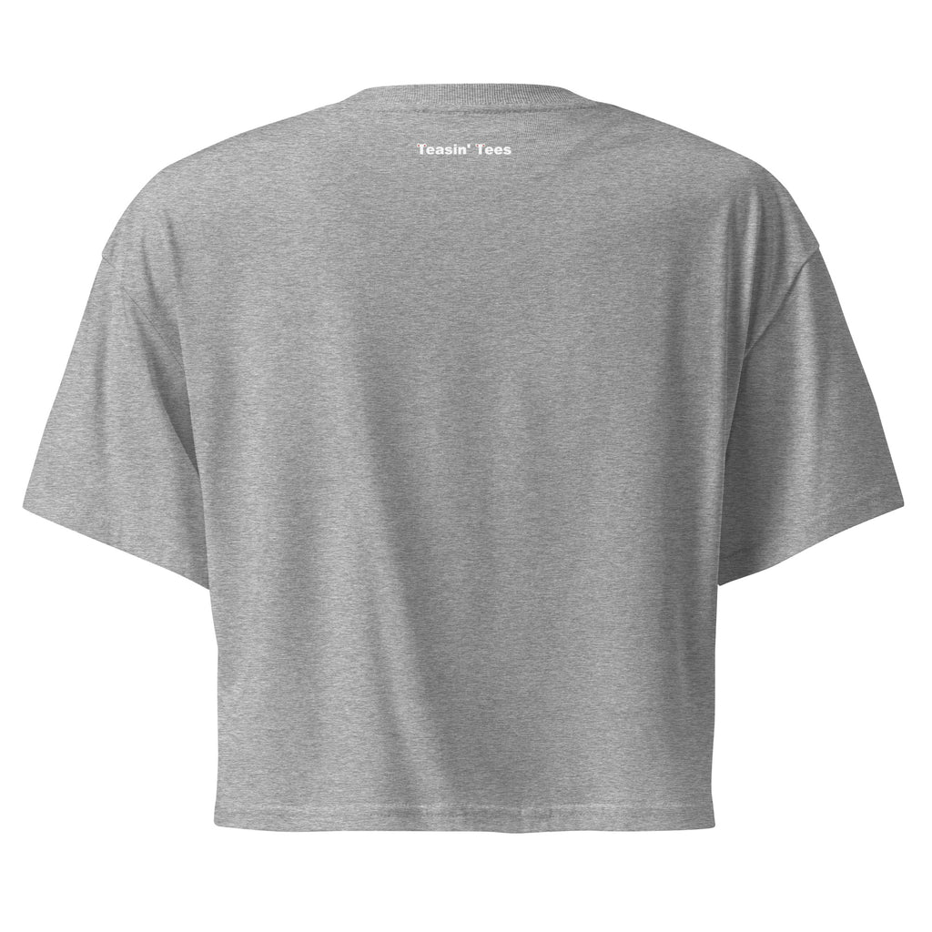 "Anti-Normal" Crop Top Black