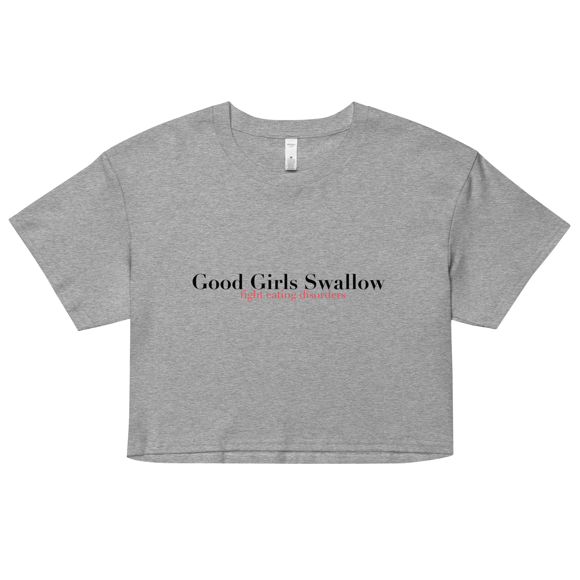 "Good Girls Swallow" Crop Top