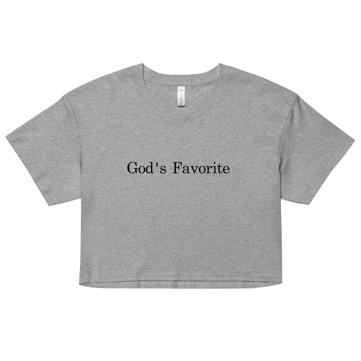 Teasin' Tees God's Gift Crop Top