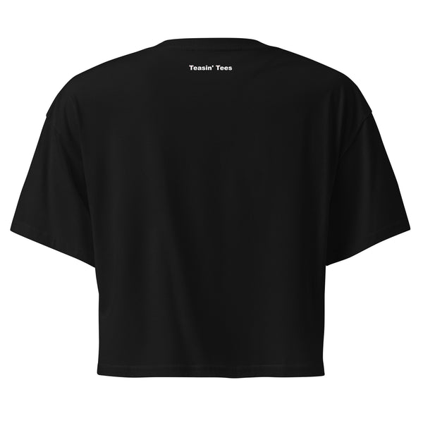 Anti-Normal Crop Top But in Black