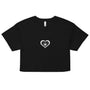 The Weed Lovers Crop Top But in Black