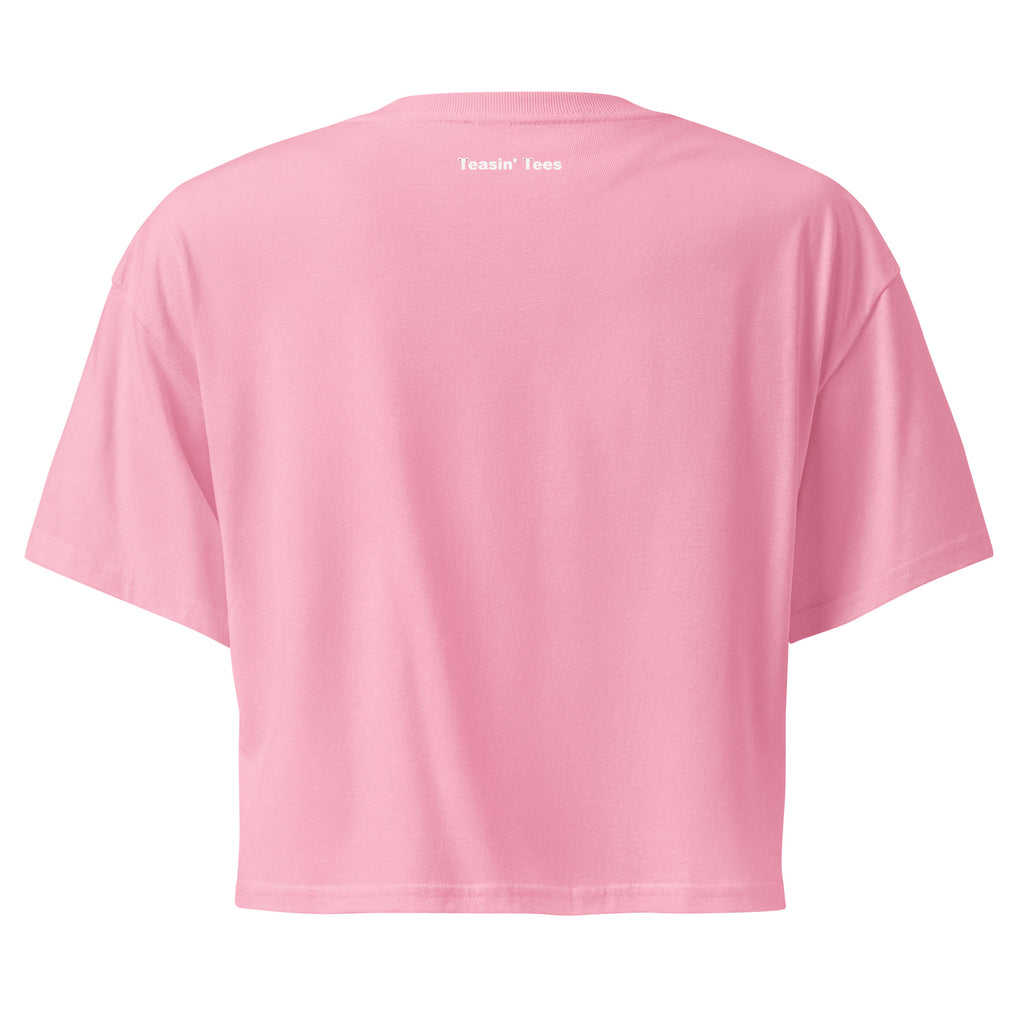 "Anti-Normal" Crop Top Black
