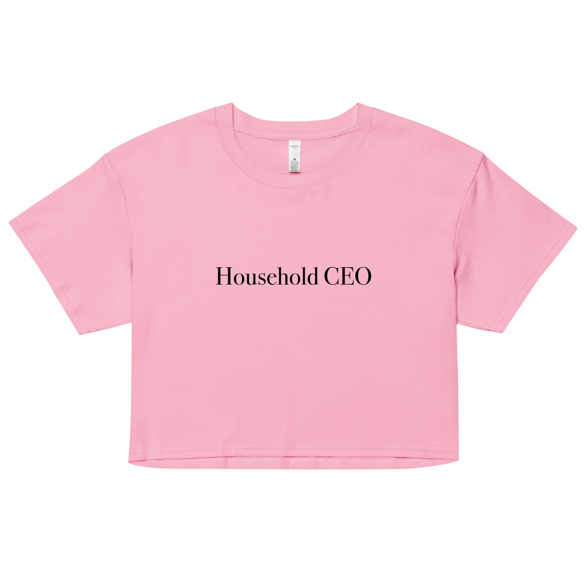 "Household CEO" Crop Top