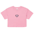 "The Weed Lovers" Crop Top Pink Heart Edition