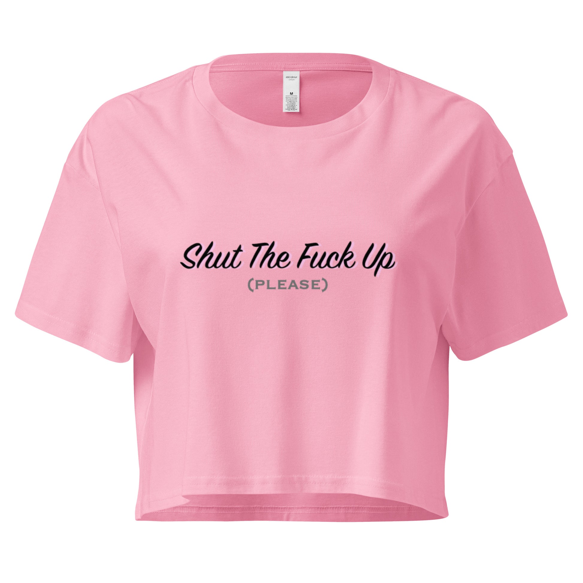 "STFU" Crop Top