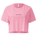 "True Story." Crop Top