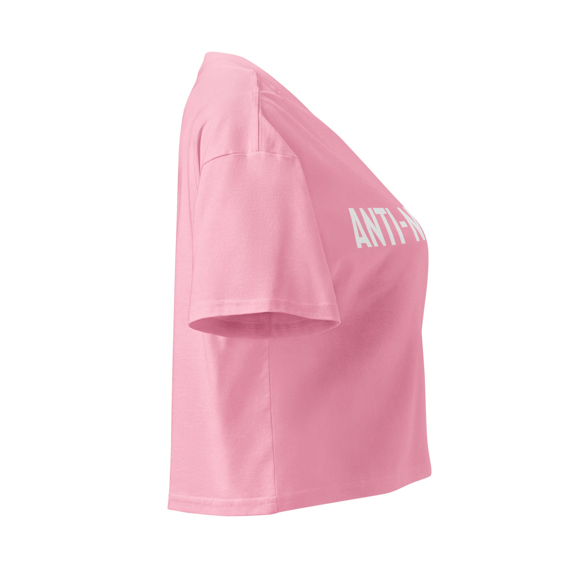 "Anti-Normal" Crop Top Black
