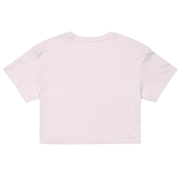 Sugar Baby Paid crop top-Pink Text edition