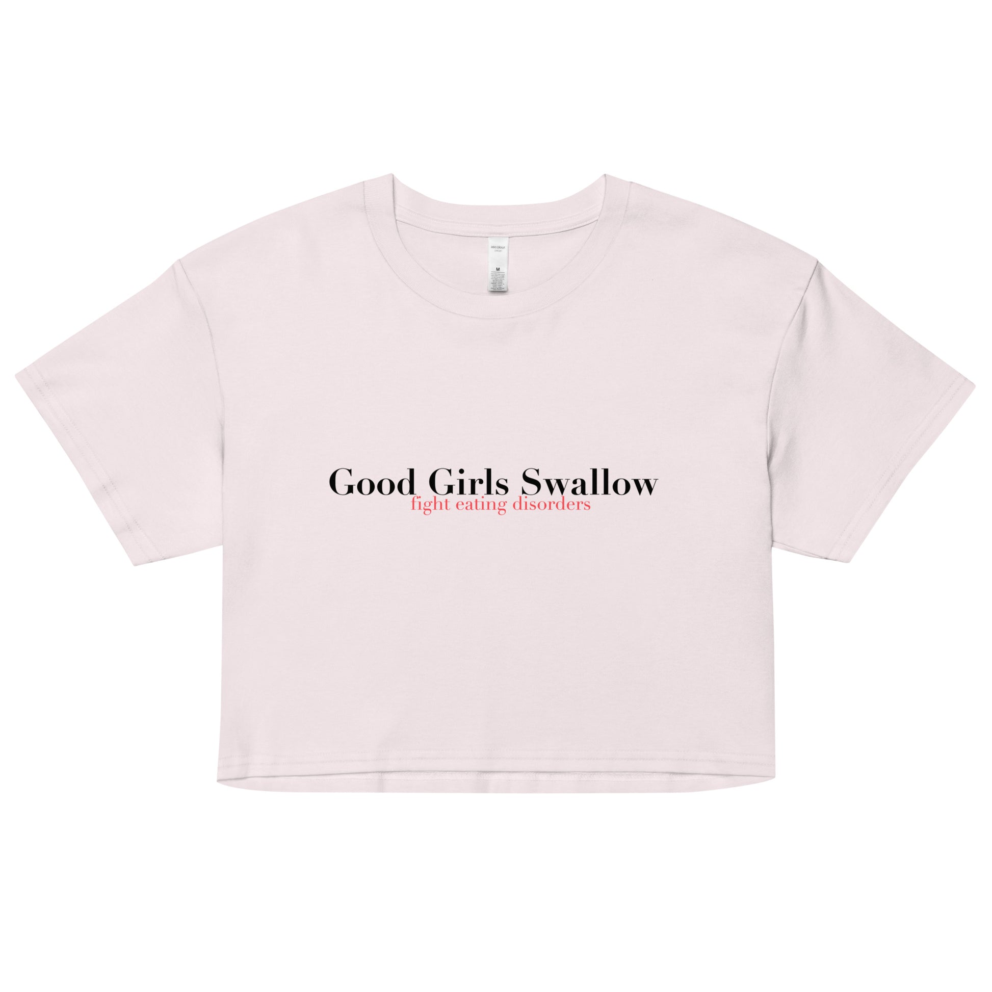 "Good Girls Swallow" Crop Top