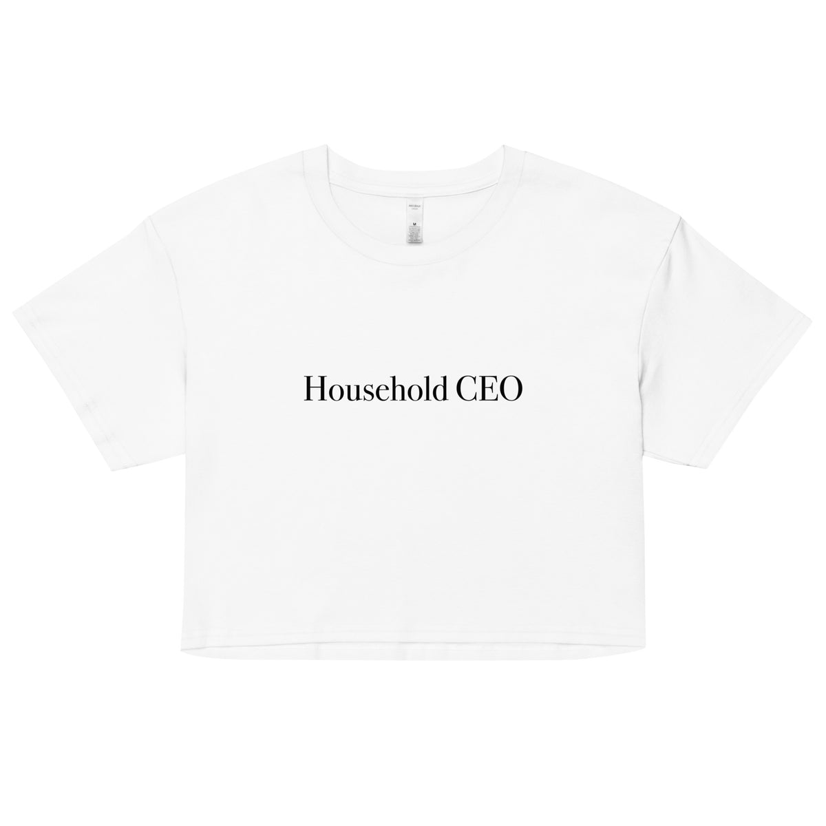 Household CEO Crop Top