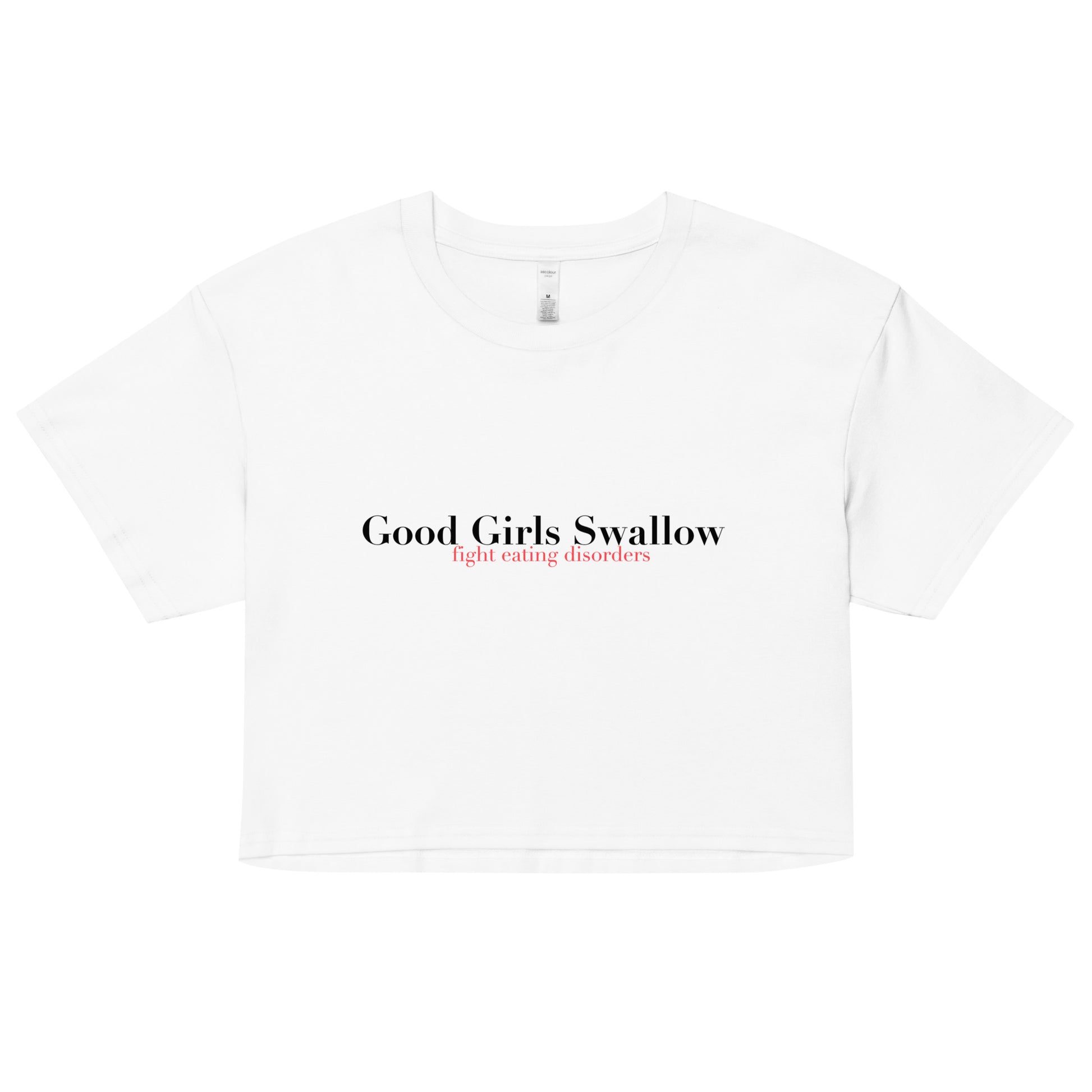 "Good Girls Swallow" Crop Top