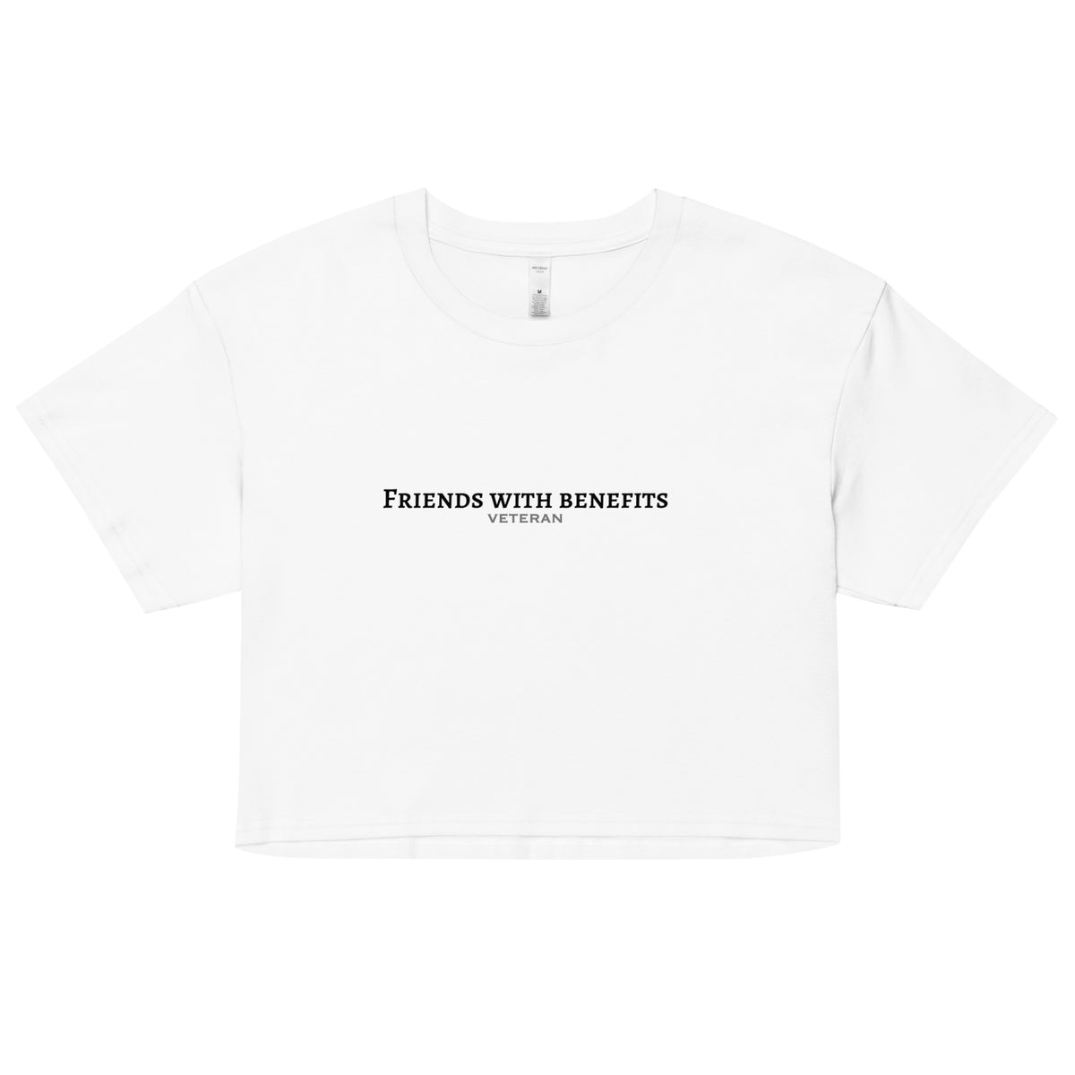 Teasin' Tees Veteran Crop Top