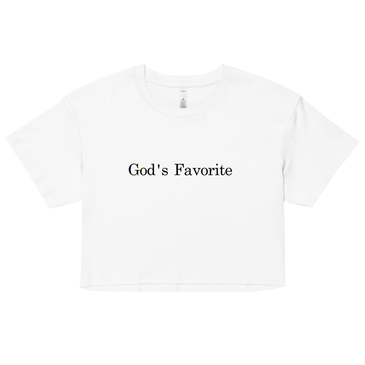 Teasin' Tees God's Gift Crop Top