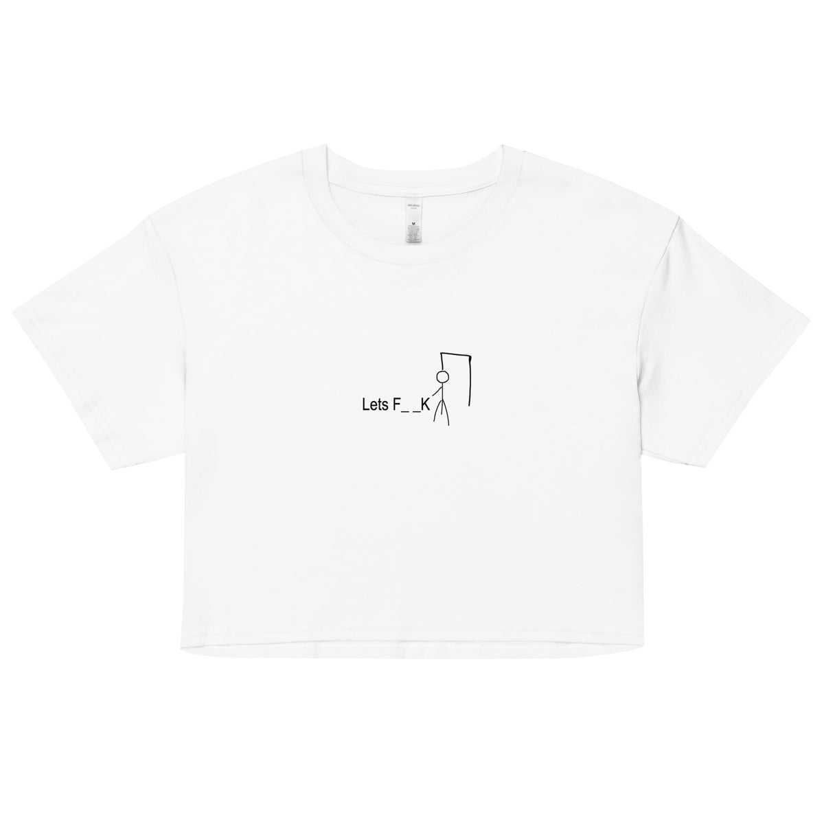 Teasin' Tees Hangman Crop Top