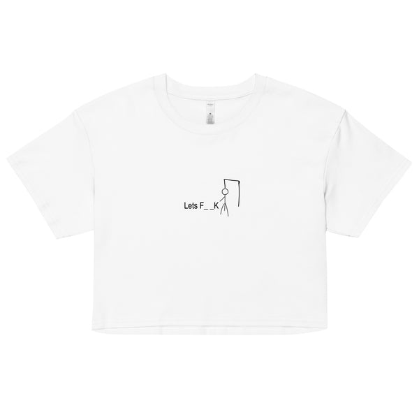 Teasin' Tees Hangman Crop Top