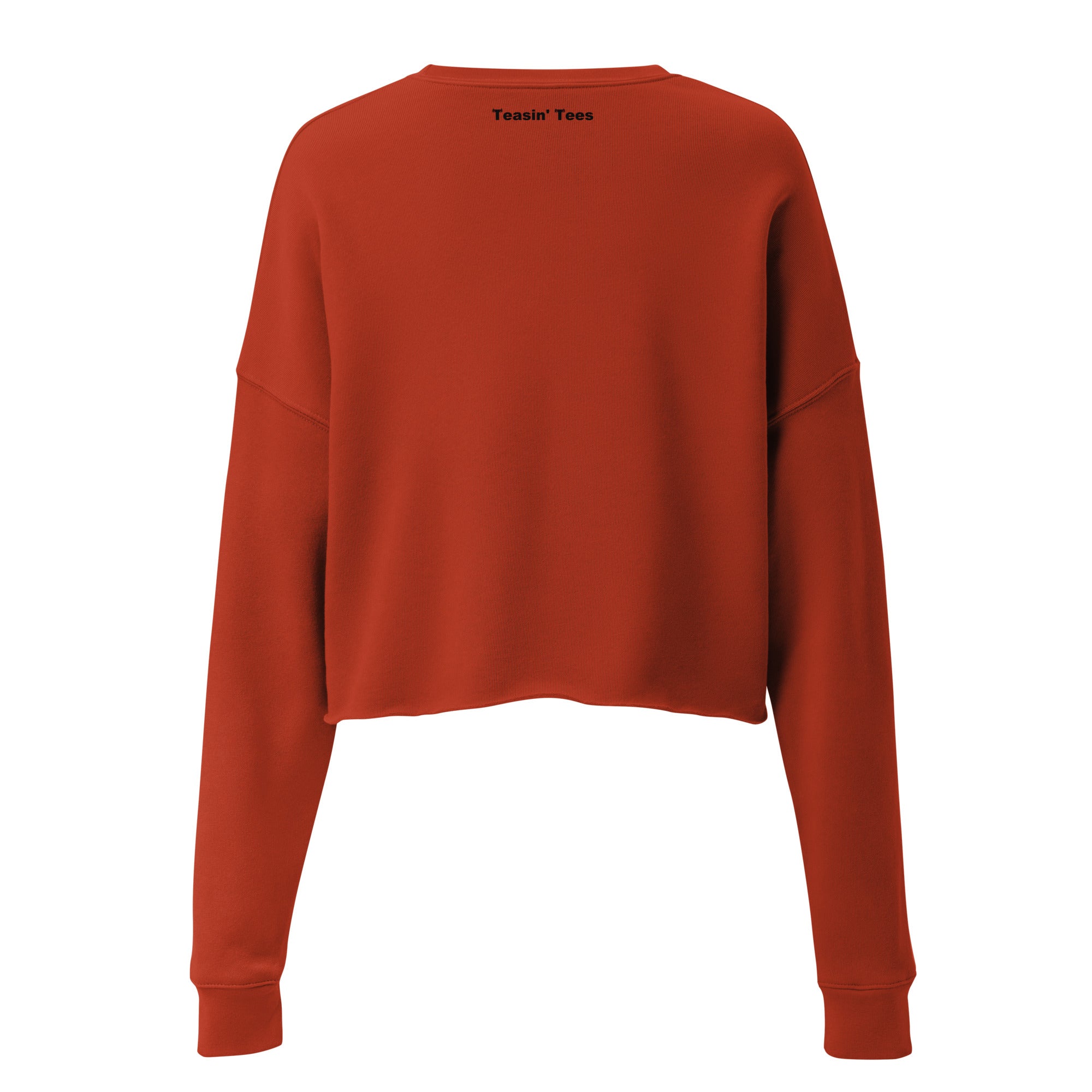 "Being Rich" Cropped Long Sleeve