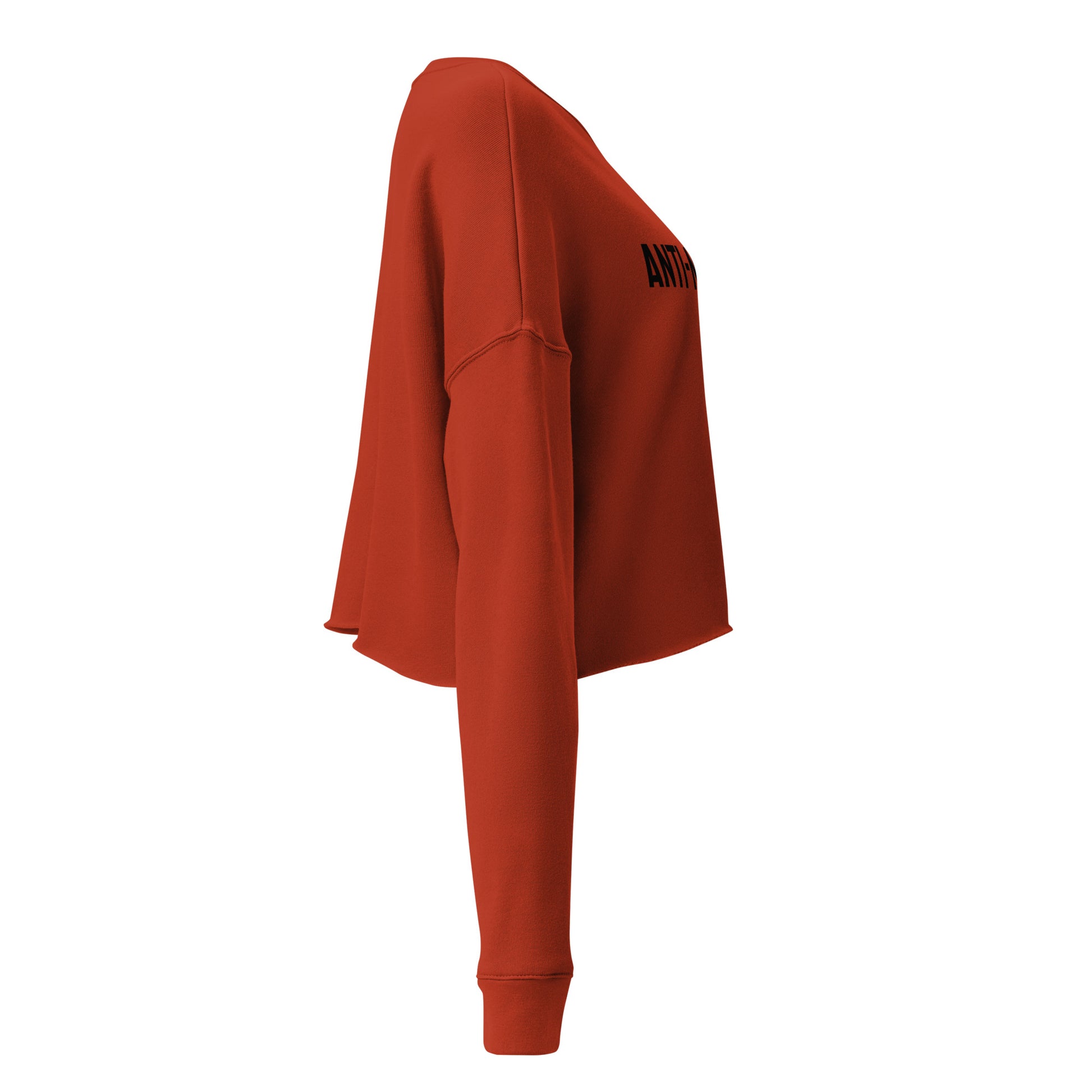 "Anti-Normal" Cropped Long Sleeve