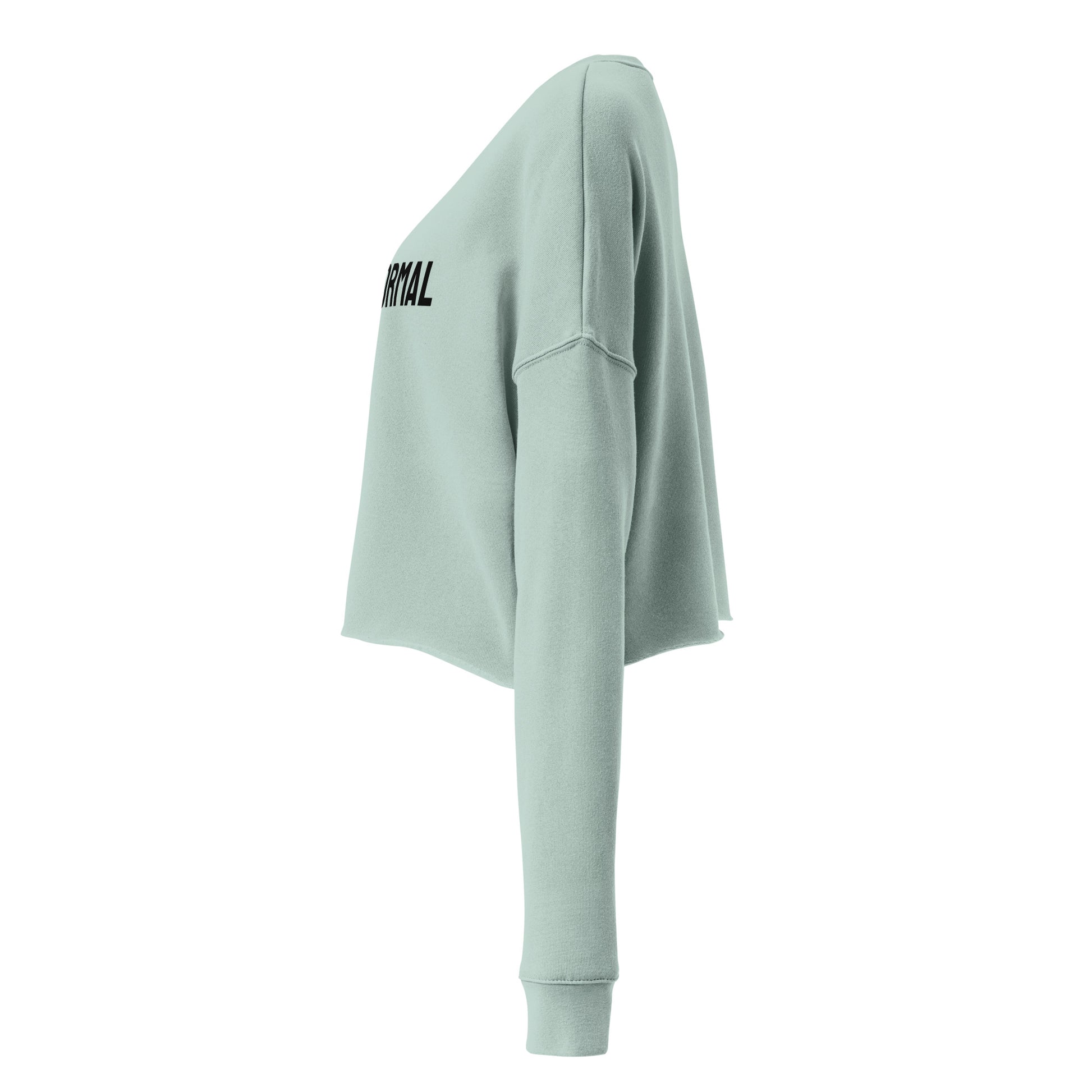 "Anti-Normal" Cropped Long Sleeve