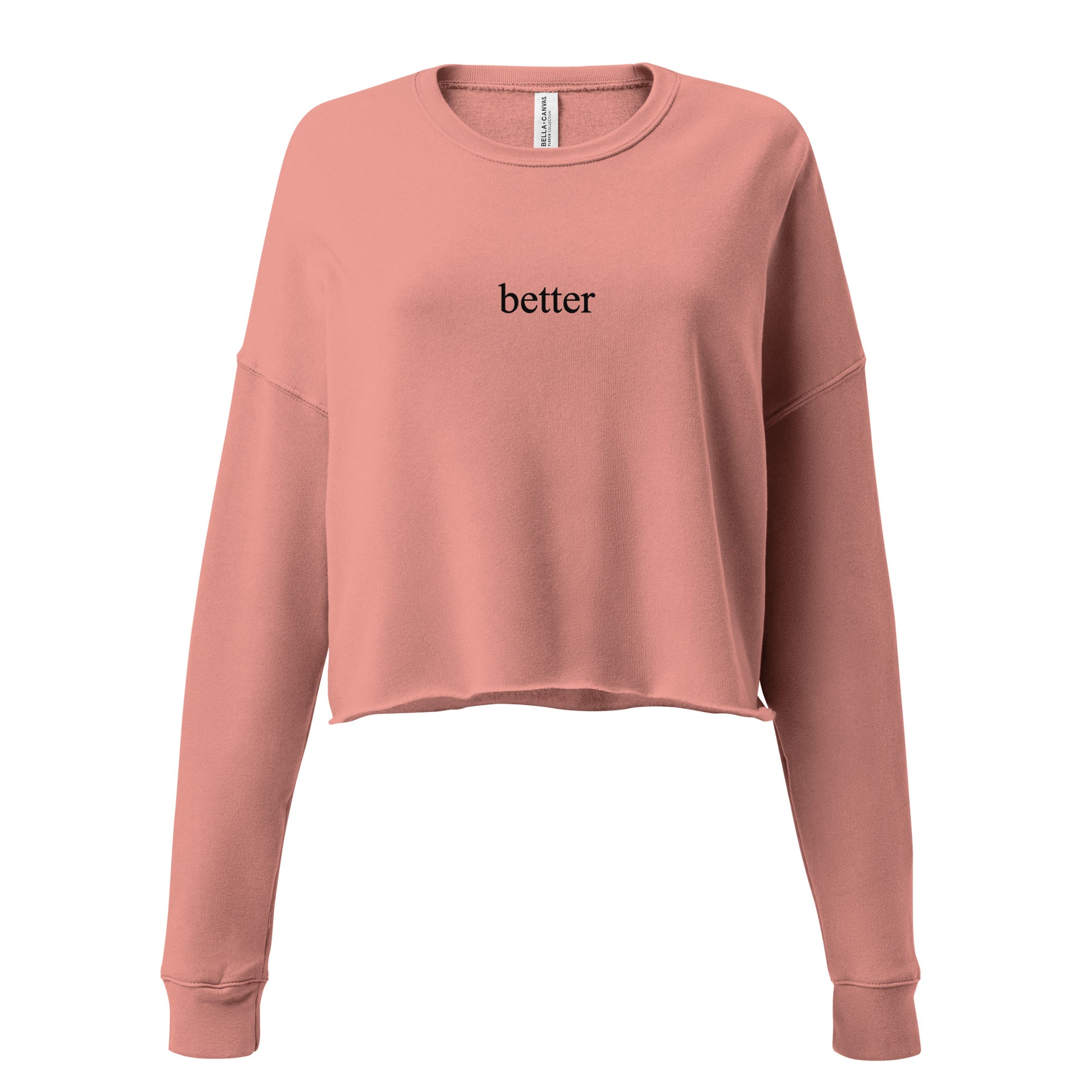 "Better" Cropped Long Sleeve