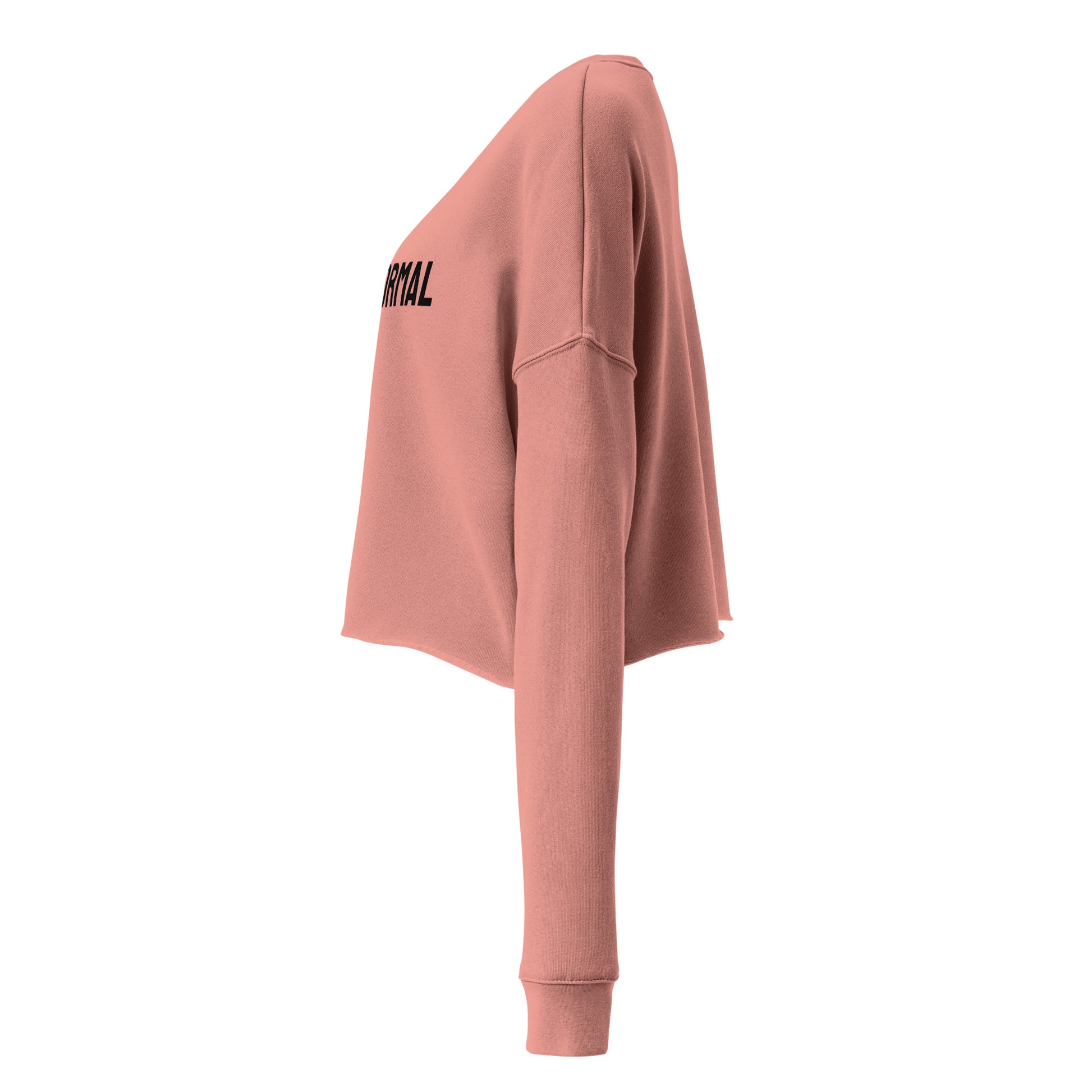 "Anti-Normal" Cropped Long Sleeve